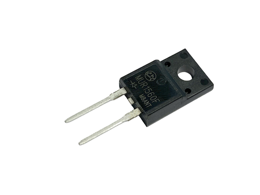 ไดโอเดสการฟื้นฟูที่รวดเร็วที่ยั่งยืนที่มีเวลาฟื้นฟูสูงสุด TO-220FAC MUR1560F