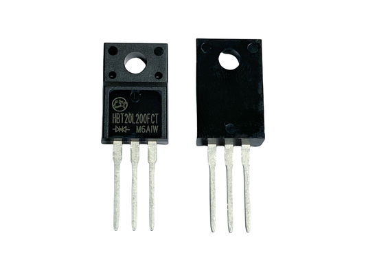 HBT20L200FCT การสลับความดันต่ํา 20A200V Schottky ใน TO-220F Package