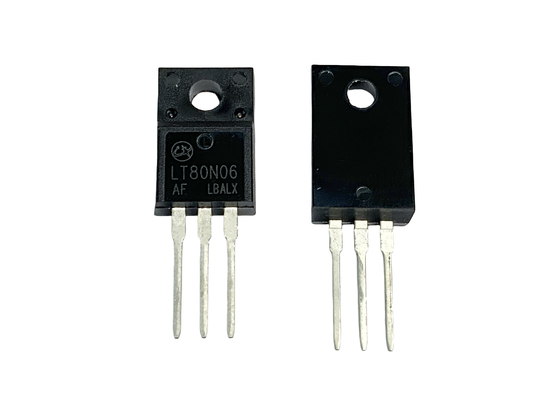 LT80N06AF 60V 80A N Channel MOSFET ความดันต่ํา สําหรับเครื่องพลังงาน