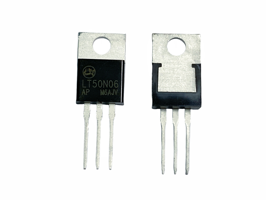 TO-220C LT50N06AP โฟลตขั้นต่ํา Mosfet ช่อง N