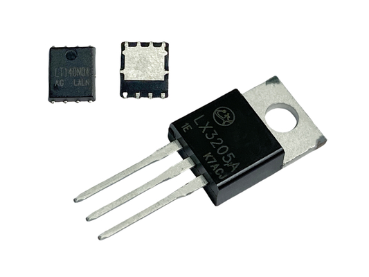 MOSFET ความดันต่ําที่น่าเชื่อถือและแข็งแกร่ง ใช้เทคโนโลยีขังที่ทันสมัย